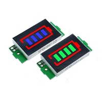 1S-8S unique 3.7 V Lithium Batterie Module indicateur de capacité 4.2 V affichage bleu véhicule électrique Batterie test