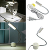 1W 220v machine à coudre 12 LED col de cygne lumière base magnétique avec nous brancher