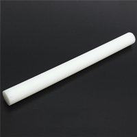 1x12 pouces blanc HDPE haute densité Polyéthylène en plastique Rod