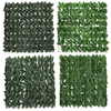 1x1M Artificielle Faux Feuille De Lierre Confidentialité Clôture Écran Haie Décor Panneaux Maison Jardin Extérieur