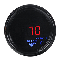 2 `` 52mm Auto Trans température jauge numérique LED voiture compteur et capteur Fahrenheit