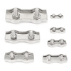 2-10mm 304 collier de câble de pince de câble métallique duplex dacier inoxydable