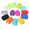 2 bouton silicone souple à puce clé cas fab couverture pour renault kangoo master trafic