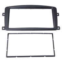 2 Din Autoradio Stéréo Lecteur DVD Fascia Panneau Dash Dash Garniture pour Mercedes CLASSE C W203 2002-2004