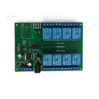 2 en 1 8CH réseau Ethernet RS485 relais Modbus RTU esclave TCP/IP UDP UART Module de commutation PLC carte de commande i