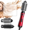 2 en 1 Cheveux Bigoudi Brosse Auto Hot Salon Styling Rod Sèche Rouleau Rotatif Baguette