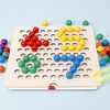 2 en 1 enfants jouets mathématiques éducatifs Montessori apprentissage précoce jouets éducatifs Puzzle pour les enfants