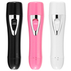 2 en 1 femmes rasoir électrique indolore visage épilateur cheveux épilateur USB charge