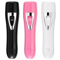 2 en 1 femmes rasoir électrique indolore visage épilateur cheveux épilateur USB charge