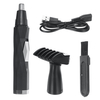 2 en 1 électrique barbe cheveux tondeuse sourcils USB rechargeable oreille nez rasoir