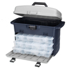 2 en 1 leurres de pêche Tackle Box 3 Tiroir Rangement Plateau Bait Sac à bandoulière