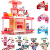 2 EN 1 Multi-style Cuisine Cuisine Jouer et Portable Petit Train Ensemble Dapprentissage Jouets pour Enfants Cadeau