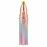 2 en 1 rasoir électrique épilateur femmes portable usb visage visage visage sourcils coupe épilation tondeuse sourcils