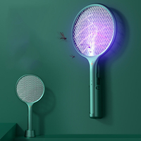2 en 1 tapette à moustiques portable mural à double usage rechargeable USB tueur domestique lampe anti-moustique dispers