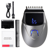 2 en 1 tondeuse à cheveux électrique tondeuse sans fil rechargeable hommes rasoir machine de coupe de cheveux