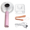 2 en 1 USB Mini ventilateur de poche portable Petit bureau Personnel Portable Table de ventilateur Ventilateur Miroir Re