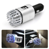 2 en 1 voiture double USB purificateur dair ionique purificateur doxygène bar ozone ioniseur générateur de fum