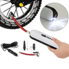 2-en-1 120 PSI 12V pompe à vélo SB charge pompe à Air électrique Camping lumière cyclisme Portable basket-ball Football