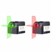 2 lignes de niveau laser infrarouge rouge auto-nivelant la ligne transversale verticale horizontale
