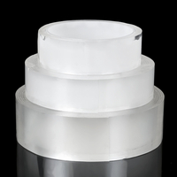 2 MM épais 30 MM de large Transparent Non-trace Nano ruban double face 10000 fois lavage forte Adsorption Super pâte imp