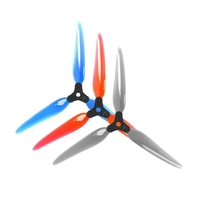 2 paires Dalprop Fold 2 F7 7 pouces hélice pliante lisse bricolage accessoires longue portée compatible POPO pour FPV Ra
