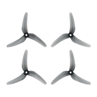 2 paires dhélices AZURE POWERSFP série 5148 5 pouces 3 pales CW CCW POPO pour Drone RC Freestyle FPV Racing