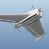 2 paires détuis de protection inférieurs pour fuselage HEE WING pour avion RC F-01 690mm Ultra Delta Wing