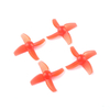 2 paires Eachine TRASHCAN 75mm FPV Racing Drone Pièce de rechange 40mm 4 pales CW CCW Hélice