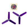 2 paires Gemfan 3D hélice 3 pales 3 pales PC 2CW + 2CCW pour RC Drone FPV Racing