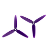 2 paires Gemfan 513D Durable 5149 5.1x4.9 Hélice à 3 pales de 5 pouces pour drone RC FPV Racing