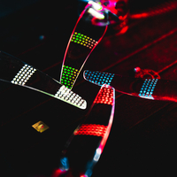 2 paires Gemfan Moonlight V2 51466 5 pouces 3 pales LED hélice pour RC Drone FPV Racing