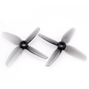 2 paires HQProp DP2.9X2.9X4 2929 Propulseur PC 2 pales 4 pales durable 2CW + 2CCW pour drone RC FPV Racing