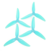 2 paires HQProp DP5X5X3V1S Durable 5050 5X5 Hélice à 3 pales 5 pouces pour drone RC FPV Racing