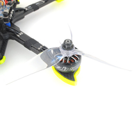 2 paires HQprop HeadsUp Racing Prop R38C 4.9 pouces 3 pales PC hélice 5mm arbre pour RC Drone FPV Racing