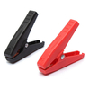 2 pces 90mm 100 a crocodile en plastique voiture batterie pince pince anti-court-circuit pince crocodile