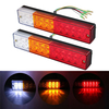 2 pcs 10-30 v 20 LED feux de remorque arrêt indicateur de queue réflecteur camion camper lumière