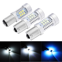 2 pcs 1156 1157 LED Inversion De Voiture Lumières De Secours Frein Brouillard Tournant Décodage Ampoule Lampe 21 W 6500