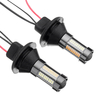 2 PCS 1156 Bau15s / Ba15s LED Clignotant Double-Color Switchback DRL Ampoule avec Décodeur CANBUS