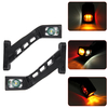 2 PCS 12 V 24 V LED Double Feux De Position Latéraux Feux Indicateur Lampe Pour Camion Remorque Camion Carvan