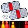 2 pcs 12 V 36 LED Feux Arrière Arrière Étanche Pour Bateau Remorque Marqueur Camion Caravane Camion Van