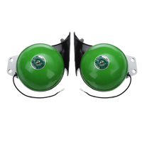 2 pcs 12 V grand escargot corne voiture camion modifié électrique klaxon super fort haute basse paire escargot corne