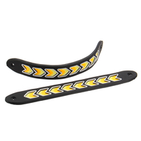 2 PCS 12V LED COB voiture DRL feux diurnes au volant lampe de brouillard flèche allumer la lumière étanche double couleu