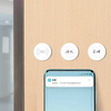 [2 PCS] 2020 nouveau NFC Smart Touch autocollant 2 tactile Internet Audio vidéo lecture APP contrôle WiFi connexion comm