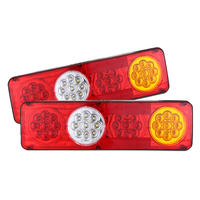 2 Pcs 24 V 36 LED Remorque De Voiture Camion Queue De Frein Arrêt Clignotants Lumière Inverse Brouillard Lampe