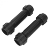 2 Pcs 28mm Bateau Gonflable De Pêche En Plastique Fort Paddle Connecteur Remplacement Rames Connecteur Kayak PVC Marine