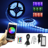 2 PCS 5 M 5050 SMD RGB Étanche LED Bandes Lumières + Wifi Alexa Amazon Contrôleur + DC12V Alimentation