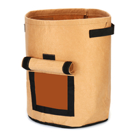 2 Pcs 7 Gallon 25L Kaki Pomme De Terre Sac De Plantation Pot Planteur Récipient À Légumes De Plus En Plus Jardin