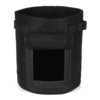 2 Pcs 7 Gallon 25L Pomme De Terre Noire Sac De Plantation Pot Planteur Récipient De Légumes Jardin De Plus En Plus