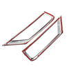 2 Pcs ABS Chrome Couverture Antibrouillard De Voiture Garniture Avant Pour VW Tiguan mk2 2016 2017 2018