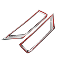 2 Pcs ABS Chrome Couverture Antibrouillard De Voiture Garniture Avant Pour VW Tiguan mk2 2016 2017 2018